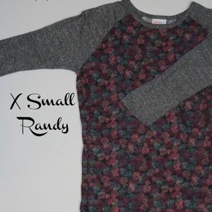 NWT XSmall LuLaRoe Randy Shirt
